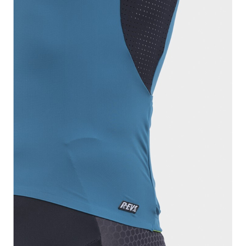 ALE' Maglia ciclismo ALE' R-EV1  RACE SPECIAL blu ottanio