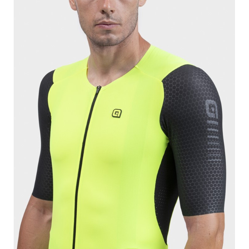ALE' Maglia ciclismo ALE' R-EV1  RACE SPECIAL giallo fluo