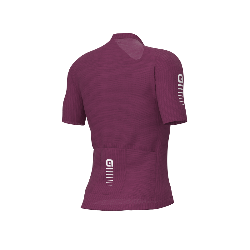 ALE' Maglia ciclismo ALE' R-EV1  SILVER COOLING amaranto