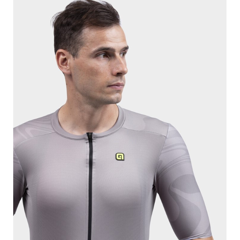 ALE' Maglia ciclismo ALE' R-EV1  ARTIKA grigio tortora