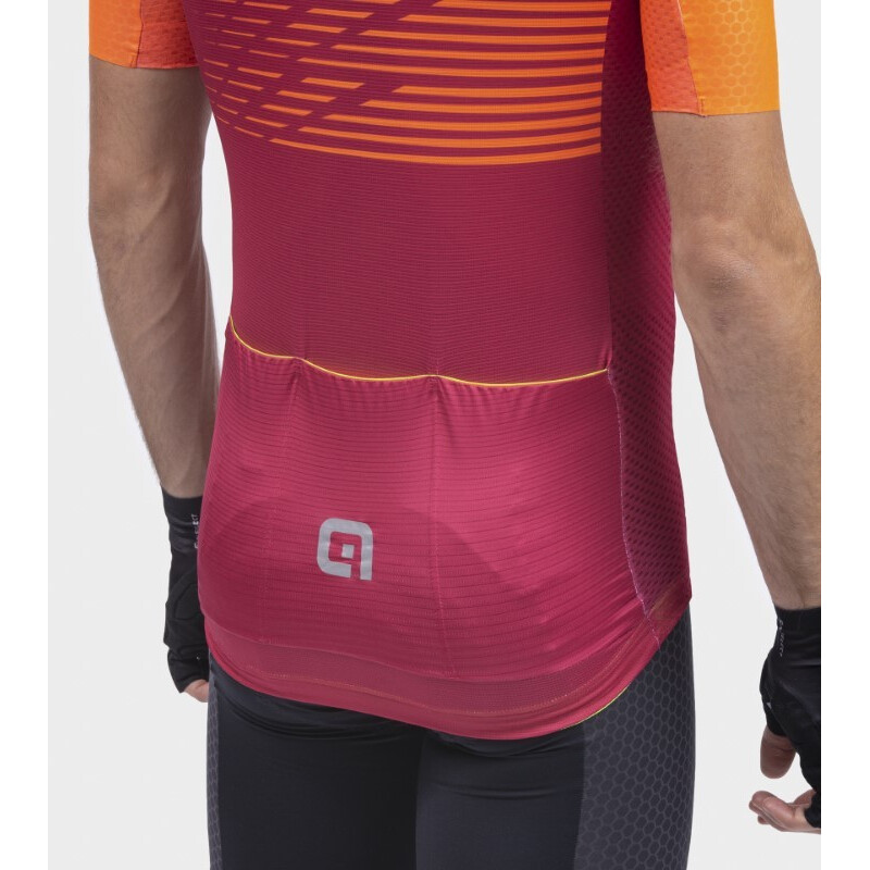 ALE' Maglia ciclismo ALE' PR-S LOGO bordeaux