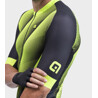 ALE' Maglia ciclismo ALE' PR-R SQUARE giallo fluo