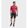 ALE' Maglia ciclismo ALE' PR-R SQUARE rosso