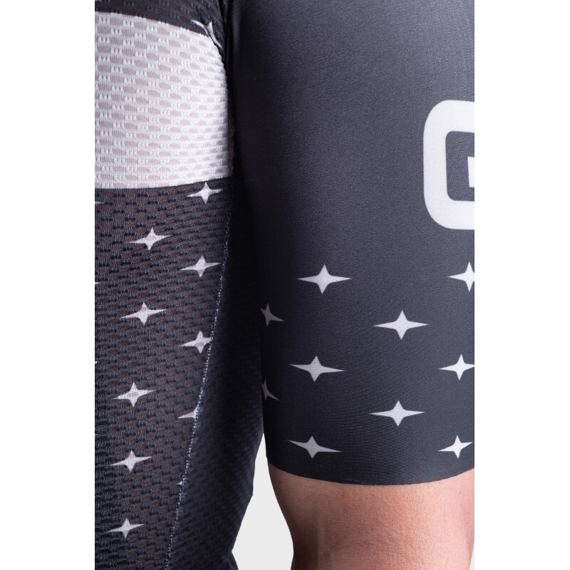 ALE' Maglia ciclismo ALE' PR-R STARS nero-tortora