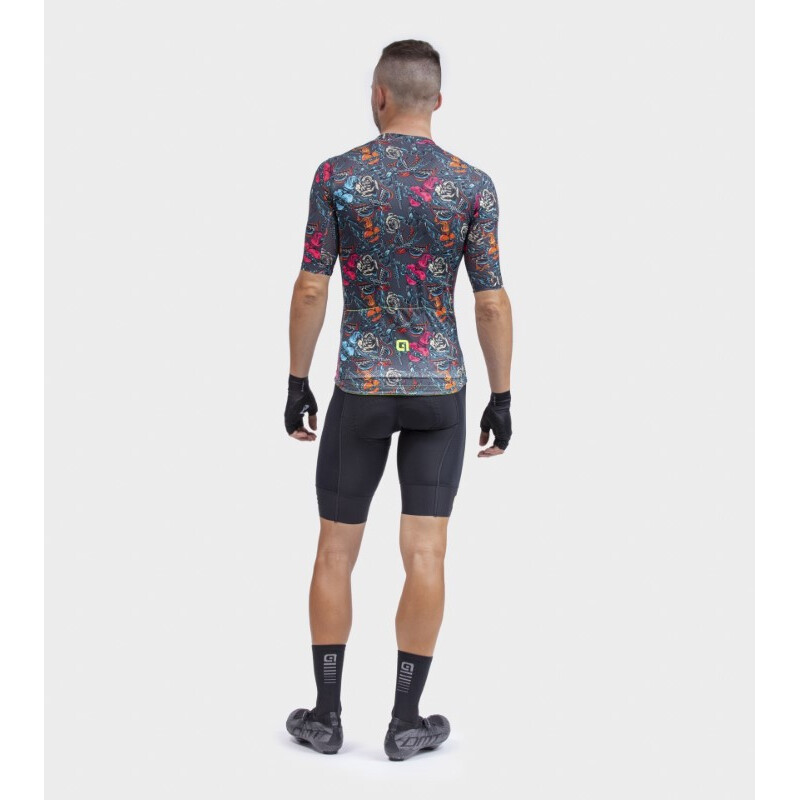 ALE' Maglia ciclismo ALE' PR-R TATTOO grigio