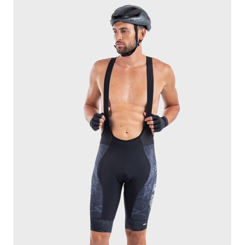 ALE' Pantaloncini ciclismo ALE' PR-R SKULL nero