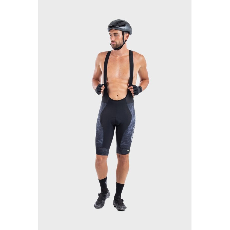 ALE' Pantaloncini ciclismo ALE' PR-R SKULL nero