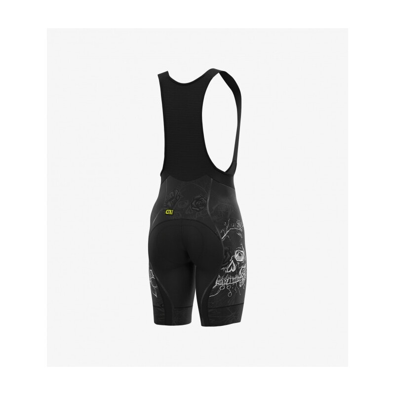 ALE' Pantaloncini ciclismo ALE' PR-R SKULL nero