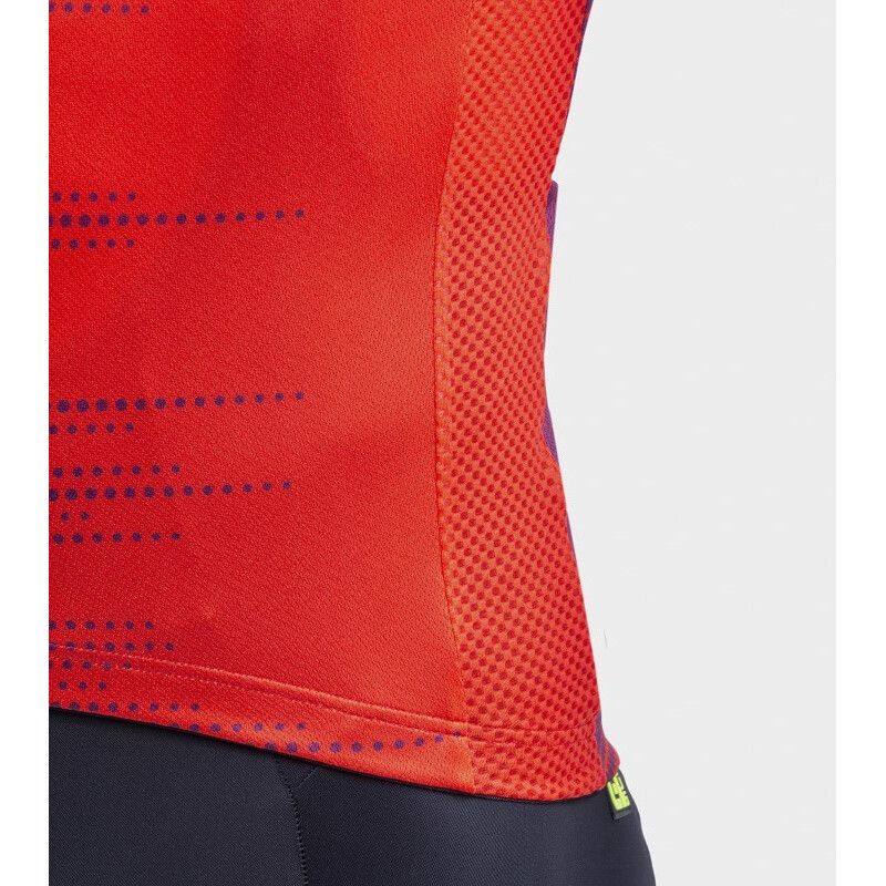 ALE' Maglia ciclismo ALE' SOLID TURBO rosso