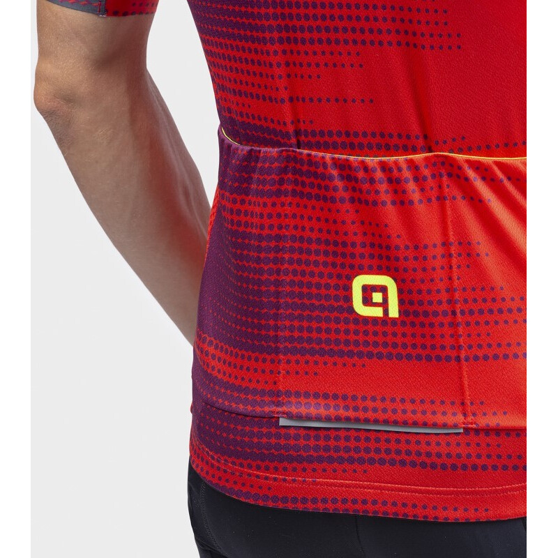 ALE' Maglia ciclismo ALE' SOLID TURBO rosso