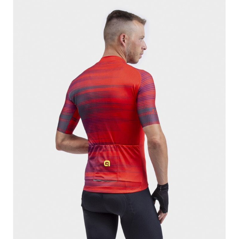 ALE' Maglia ciclismo ALE' SOLID TURBO rosso