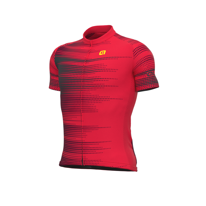 ALE' Maglia ciclismo ALE' SOLID TURBO rosso
