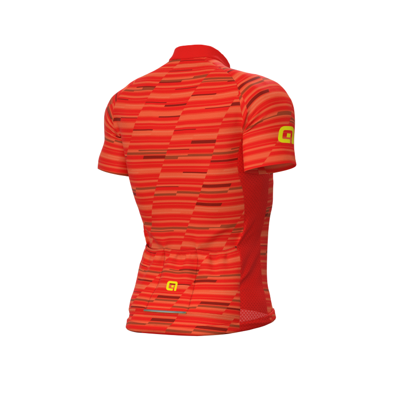 ALE' Maglia ciclismo ALE' SOLID STEP rosso