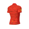 ALE' Maglia ciclismo ALE' SOLID STEP rosso