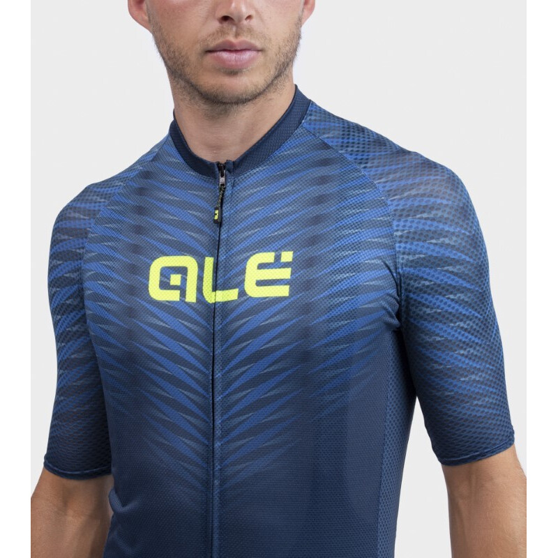 ALE' Maglia ciclismo ALE' SOLID THORN blu