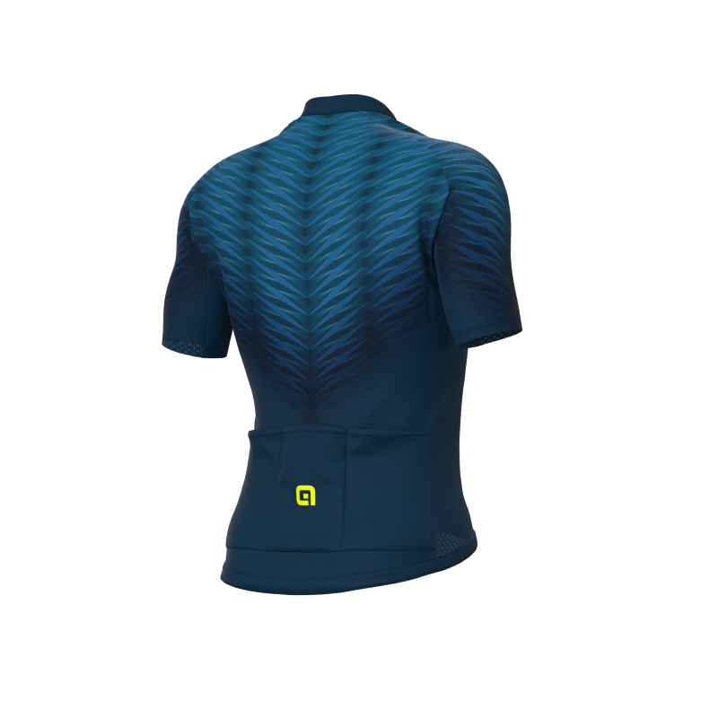 ALE' Maglia ciclismo ALE' SOLID THORN blu