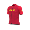 ALE' Maglia ciclismo ALE' SOLID CROSS rosso