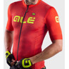 ALE' Maglia ciclismo ALE' SOLID CROSS rosso