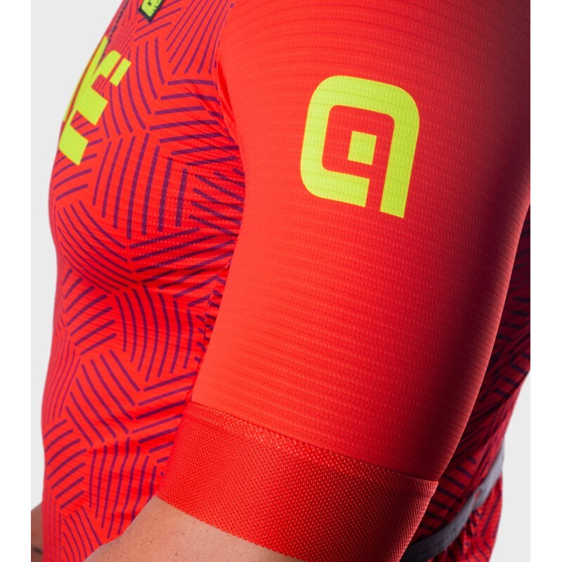 ALE' Maglia ciclismo ALE' SOLID CROSS rosso