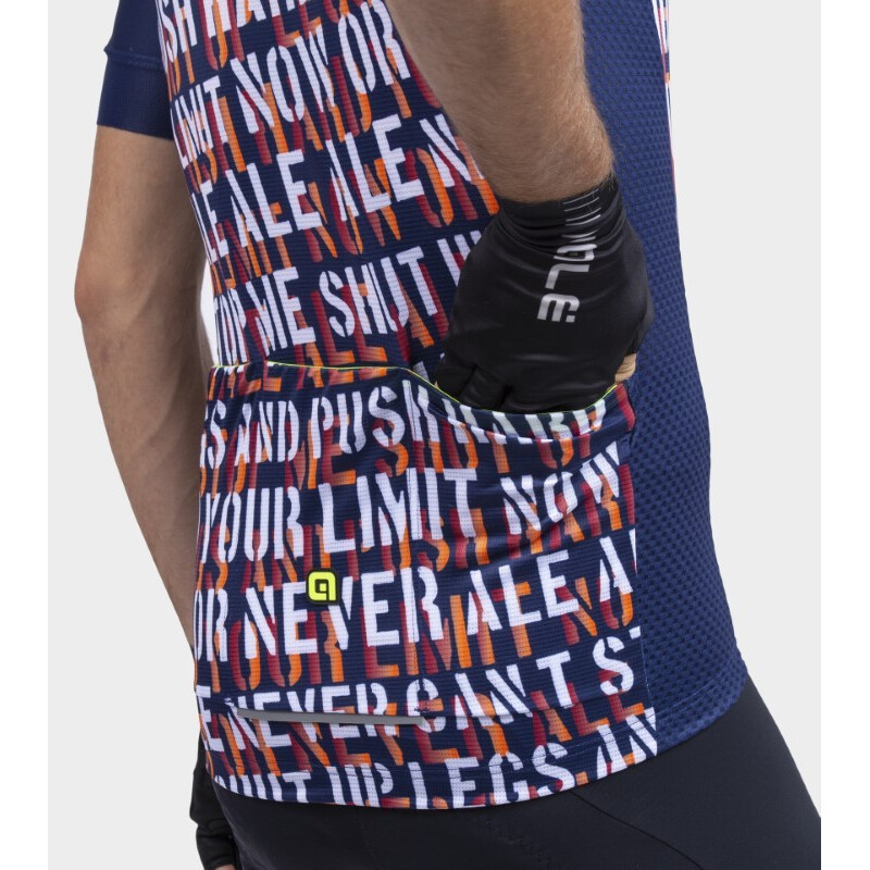 ALE' Maglia ciclismo ALE' SOLID RIDE arancione