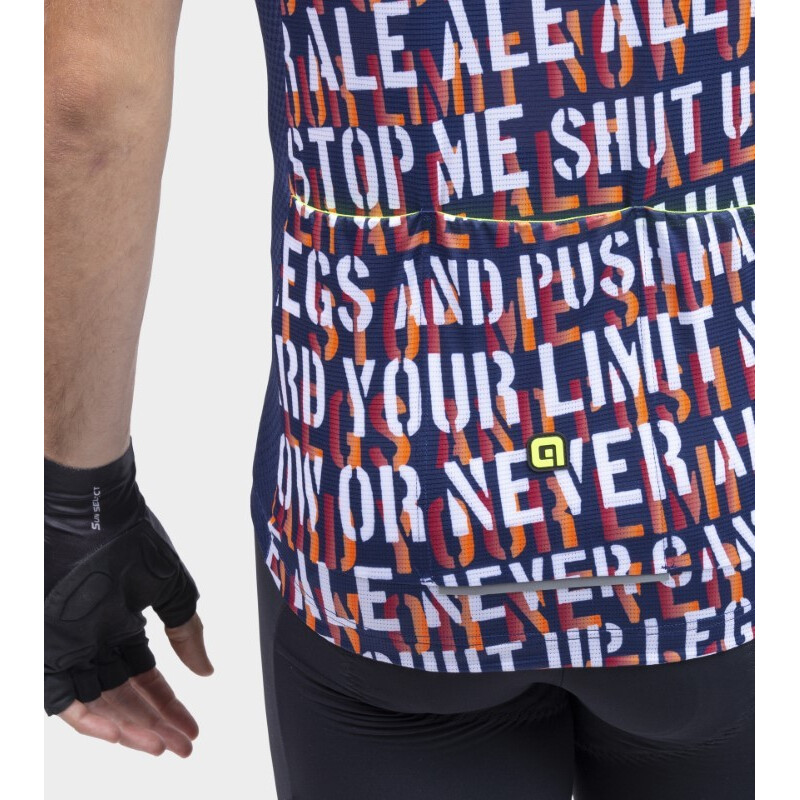 ALE' Maglia ciclismo ALE' SOLID RIDE arancione