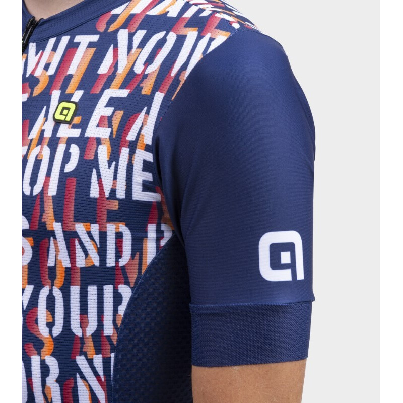 ALE' Maglia ciclismo ALE' SOLID RIDE arancione
