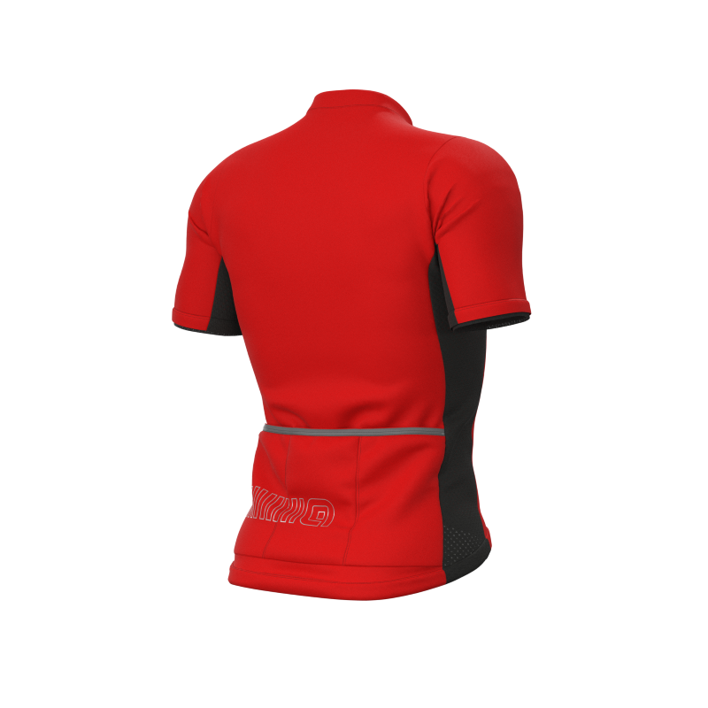ALE' Maglia ciclismo ALE' SOLID COLOR BLOCK rosso