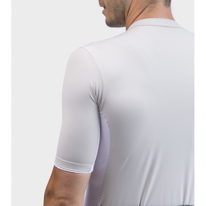 ALE' Maglia ciclismo ALE' SOLID COLOR BLOCK stone