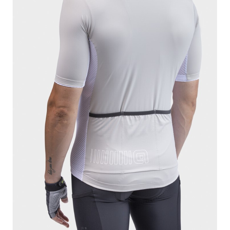 ALE' Maglia ciclismo ALE' SOLID COLOR BLOCK stone