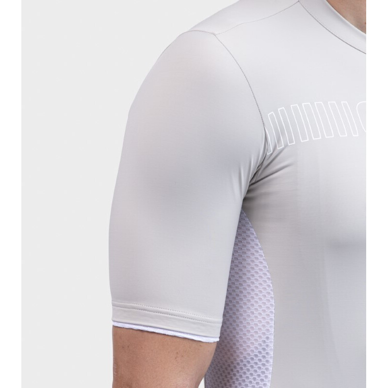 ALE' Maglia ciclismo ALE' SOLID COLOR BLOCK stone
