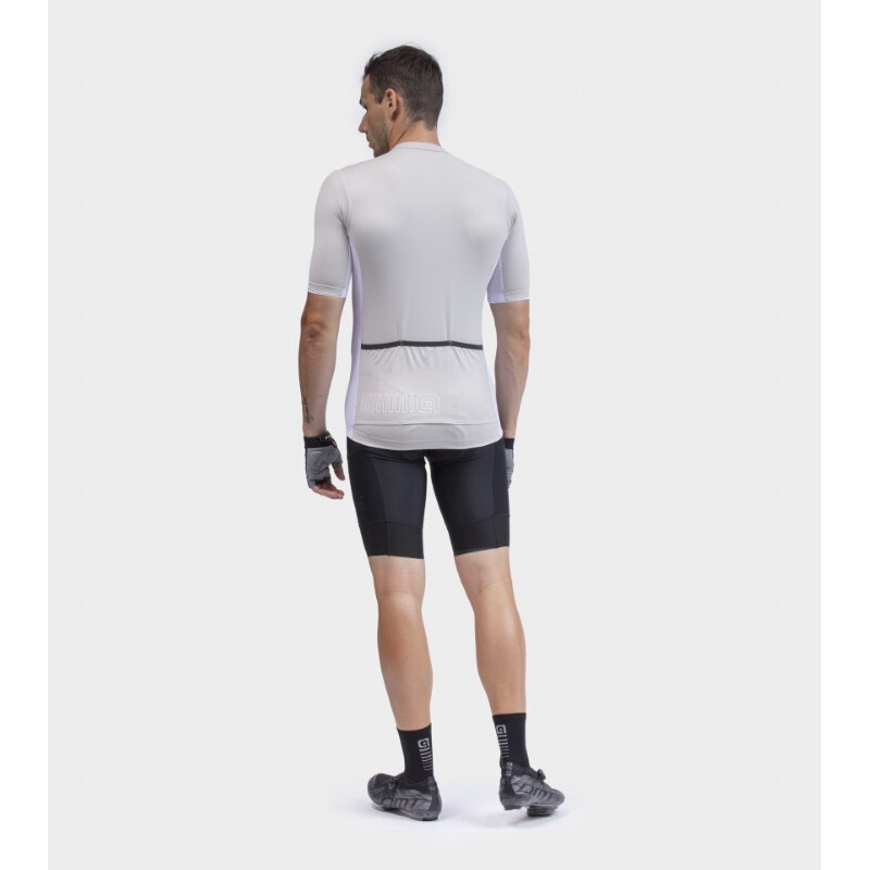 ALE' Maglia ciclismo ALE' SOLID COLOR BLOCK stone