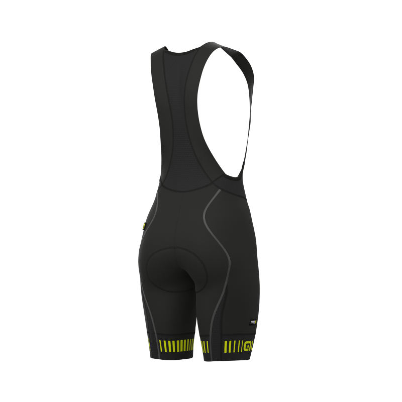 ALE' Pantaloncini ciclismo donna ALE' PR-R STRADA giallo fluo