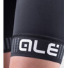 ALE' Pantaloncini ciclismo donna ALE' SOLID TRAGUARDO nero-bianco 2025