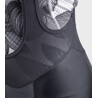 ALE' Pantaloncini ciclismo donna ALE' SOLID TRAGUARDO nero-bianco 2025