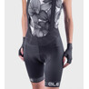 ALE' Pantaloncini ciclismo donna ALE' SOLID TRAGUARDO nero-bianco 2025