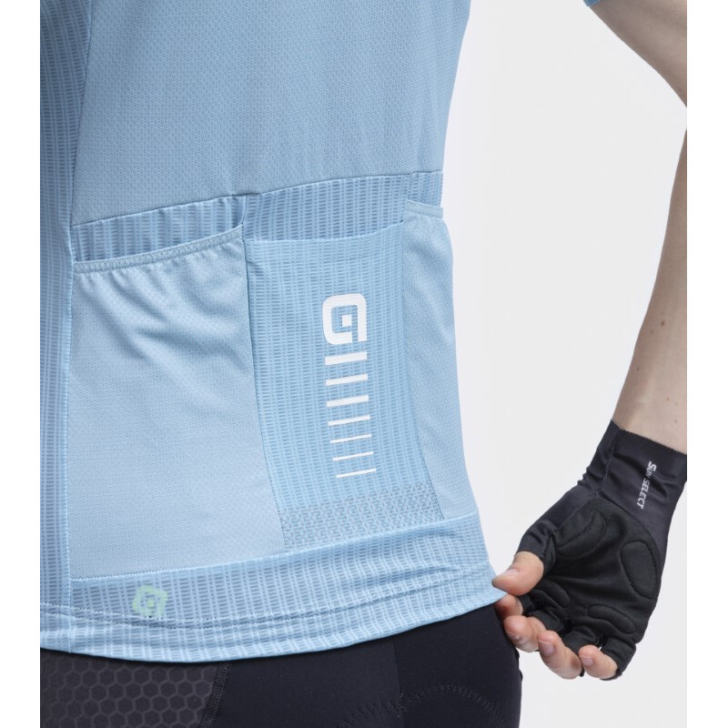 ALE' Maglia ciclismo donna ALE' R-EV1  SILVER COOLING azzurro
