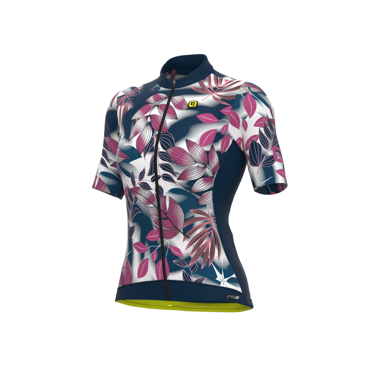 ALE' Maglia ciclismo donna ALE' PR-S GARDEN blu