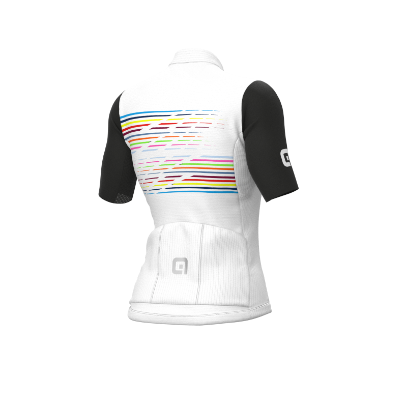 ALE' Maglia ciclismo donna ALE' PR-S LOGO bianco