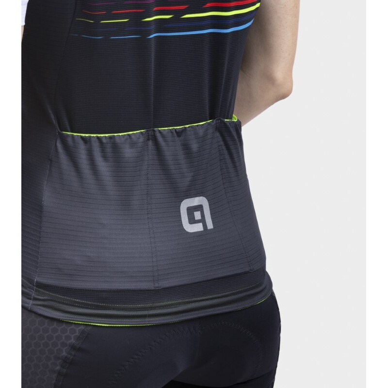 ALE' Maglia ciclismo donna ALE' PR-S LOGO nero