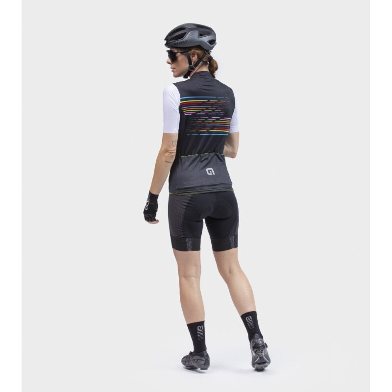 ALE' Maglia ciclismo donna ALE' PR-S LOGO nero