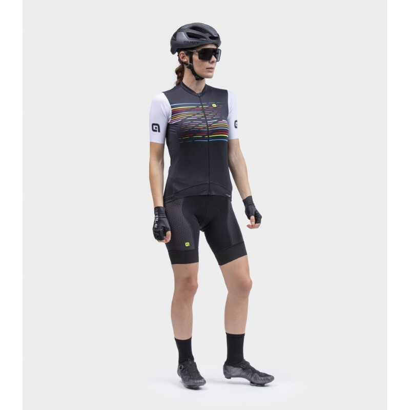 ALE' Maglia ciclismo donna ALE' PR-S LOGO nero