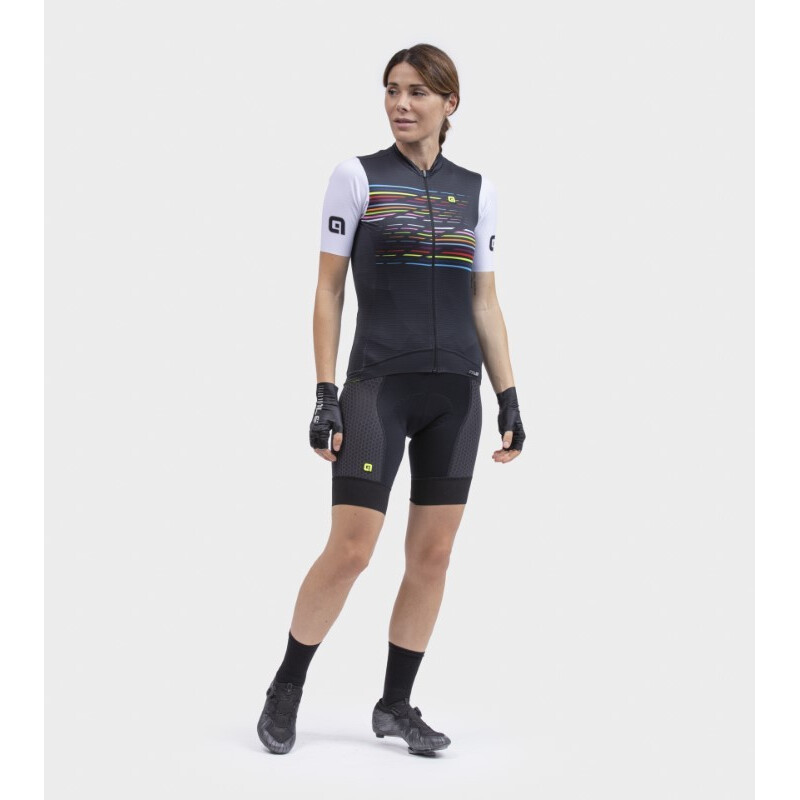 ALE' Maglia ciclismo donna ALE' PR-S LOGO nero