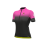 ALE' Maglia ciclismo donna ALE' PR-S GRADIENT rosa fluo