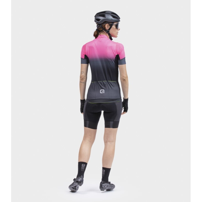 ALE' Maglia ciclismo donna ALE' PR-S GRADIENT rosa fluo