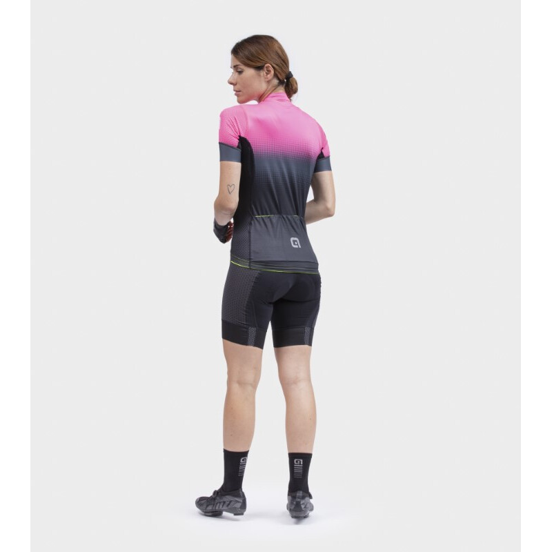 ALE' Maglia ciclismo donna ALE' PR-S GRADIENT rosa fluo