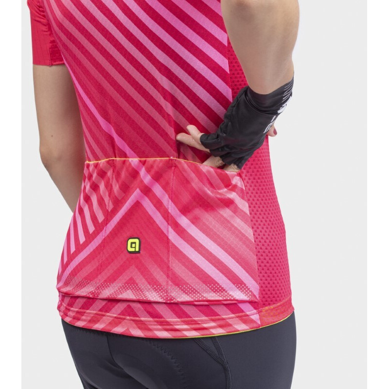 ALE' Maglia ciclismo donna ALE' PR-R FAST fragola