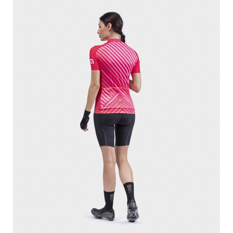 ALE' Maglia ciclismo donna ALE' PR-R FAST fragola