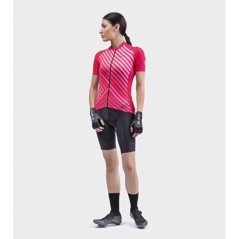 ALE' Maglia ciclismo donna ALE' PR-R FAST fragola