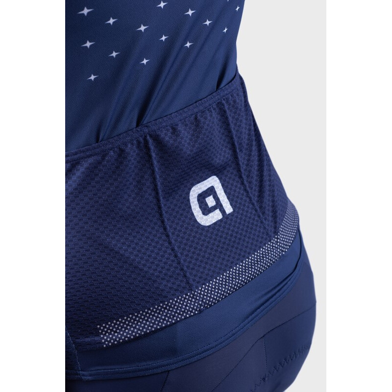 ALE' Maglia ciclismo donna ALE' PR-R STARS blu marino-bianco