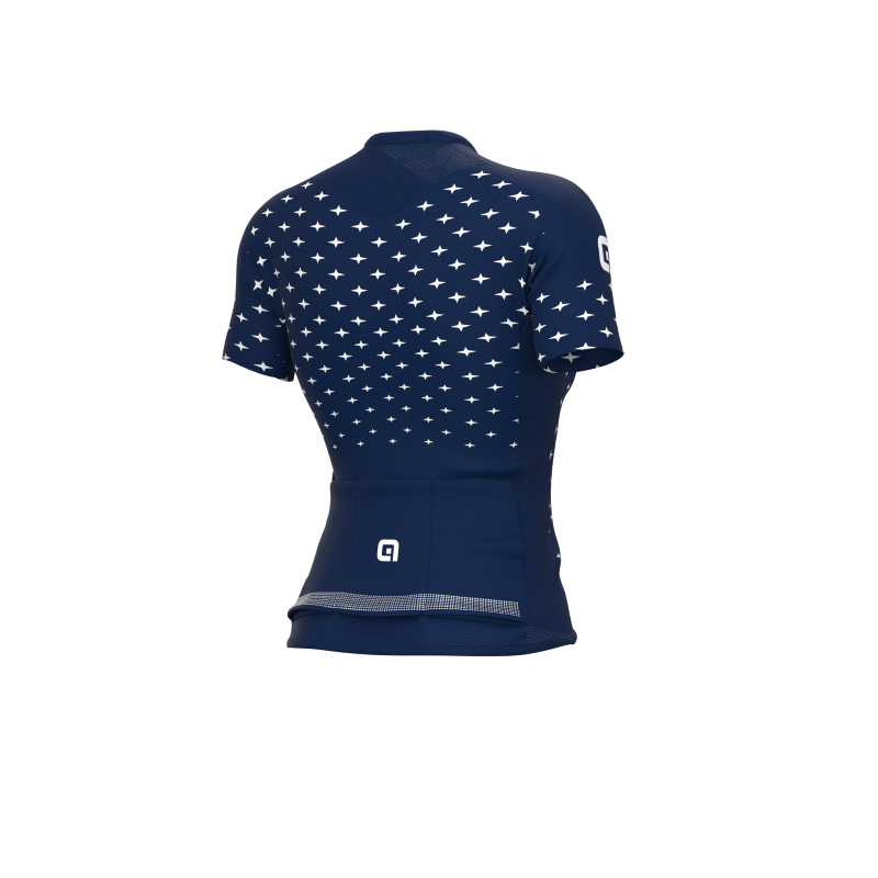 ALE' Maglia ciclismo donna ALE' PR-R STARS blu marino-bianco